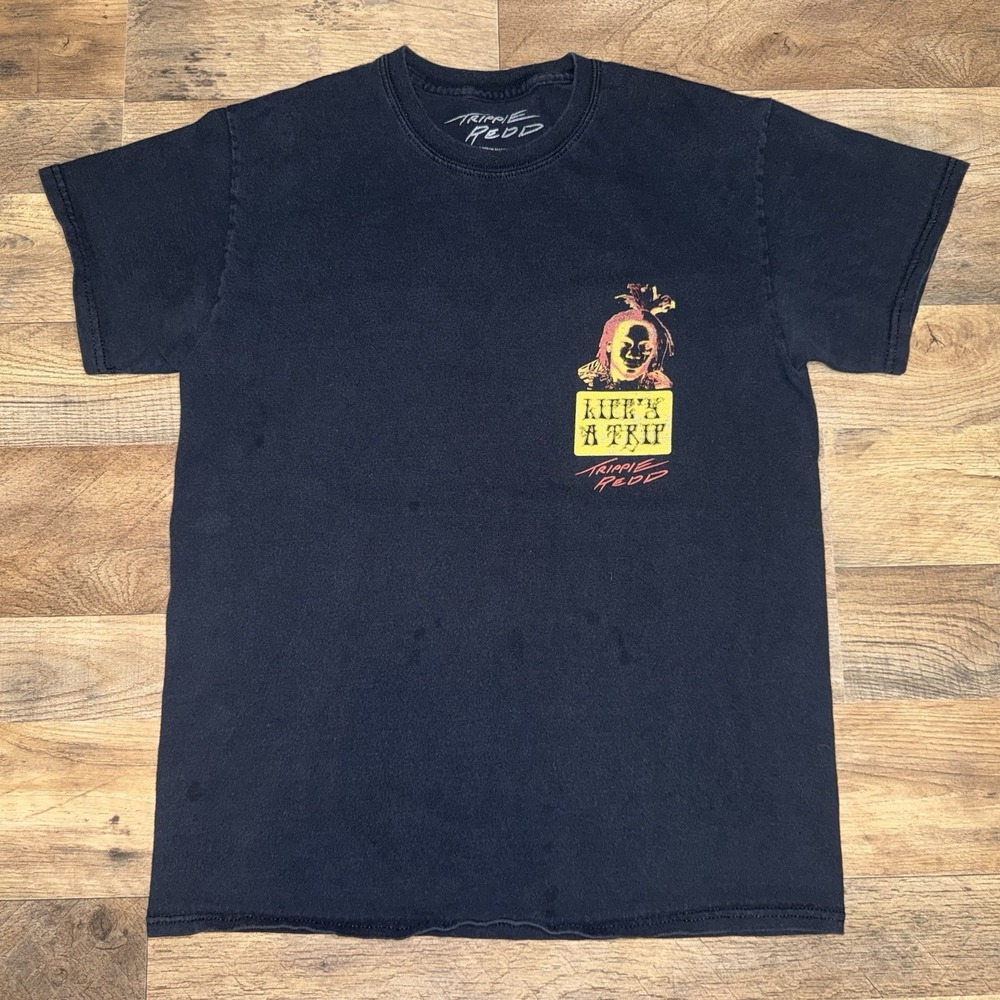 Trippie Redd Life's A Trip Tour T Shirt Rapper Tee 2019 Black Size Medium